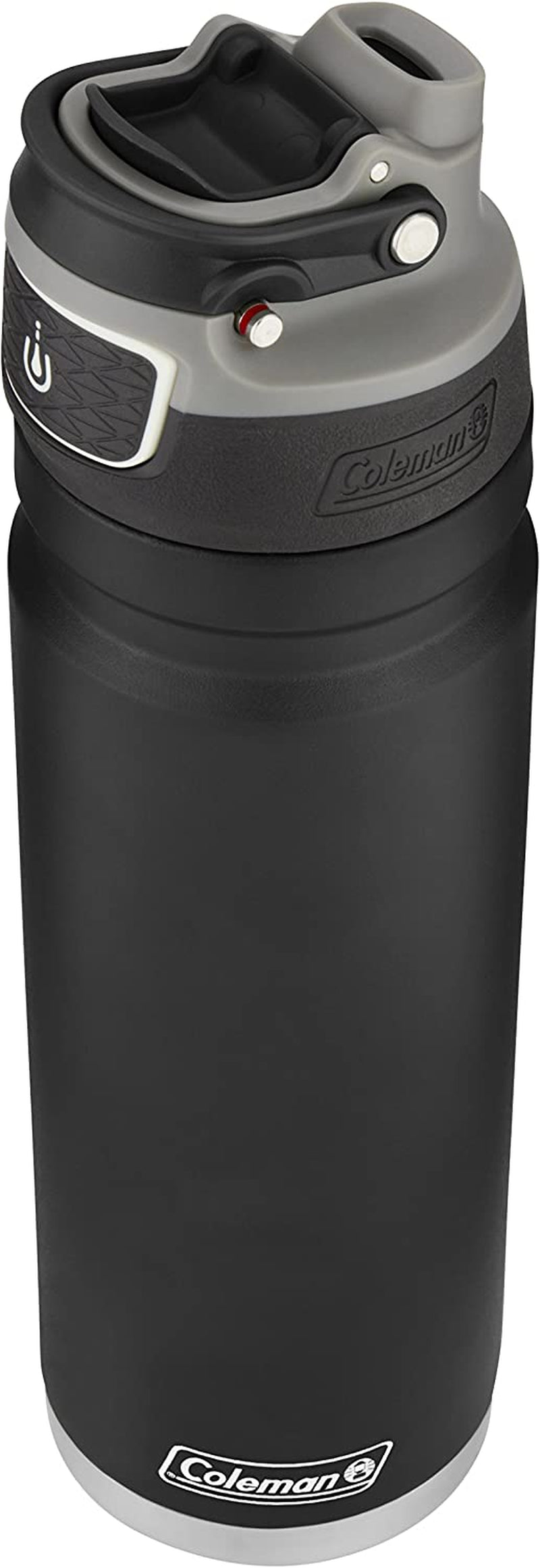 Freeflow Autoseal 24oz Stainless Steel Water Bottle in Black