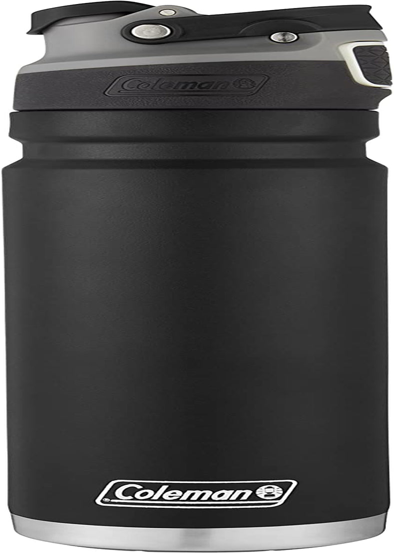 Freeflow Autoseal 24oz Stainless Steel Water Bottle in Black